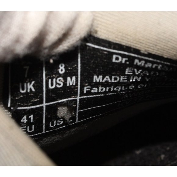 Dr Martens Mens Size 8M Lite Evade Gray Mesh 3 Eye Sneakers Tie Closure Shoes - Picture 14 of 14